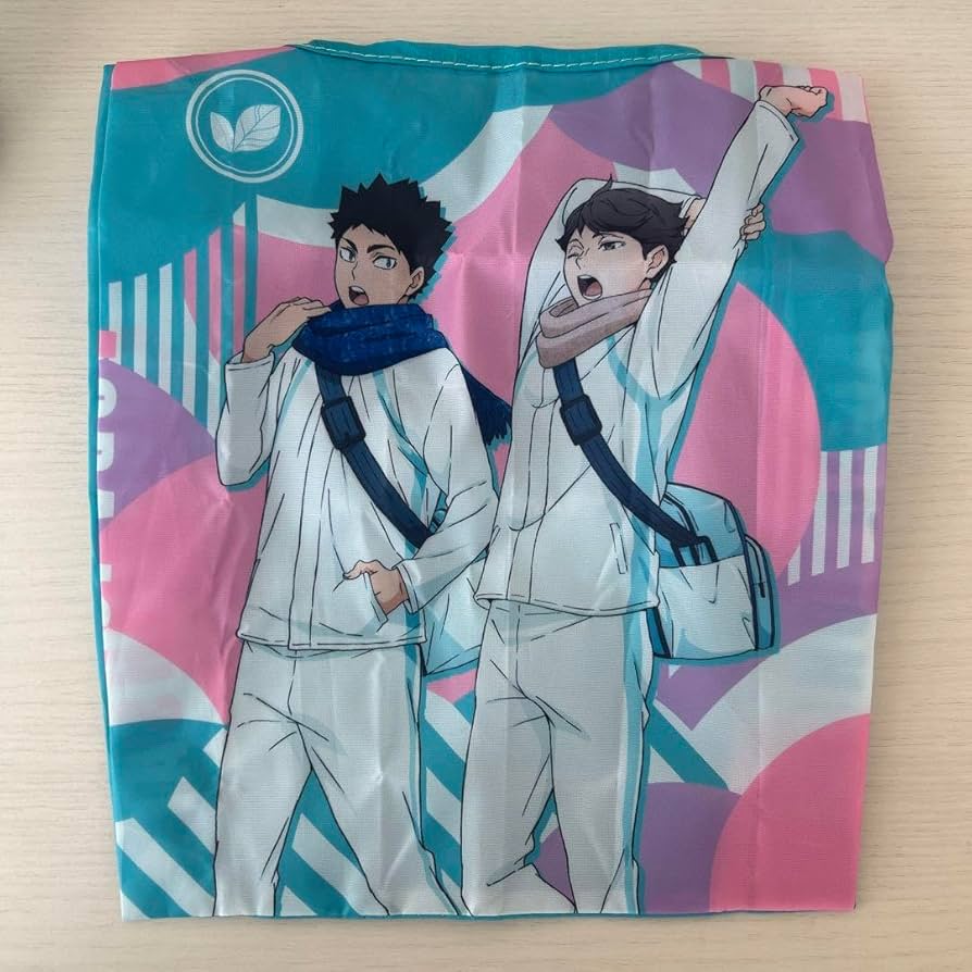 Amazon.co.jp: ハイキュー?? エコバッグ 青葉城西 及川徹 岩泉一